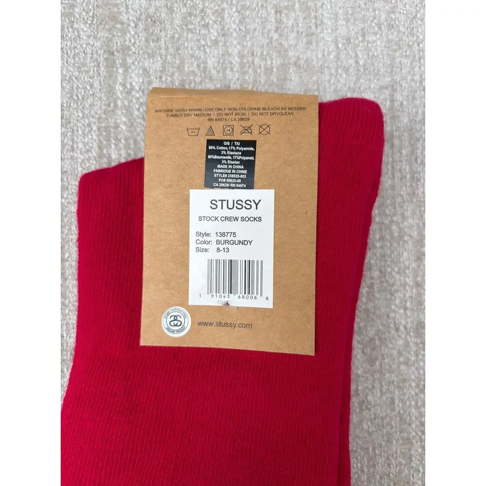 Stussy Crew Socks NEW